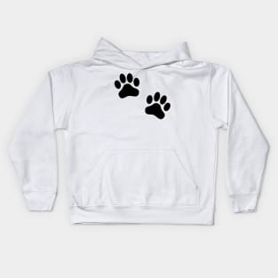 dog paws Kids Hoodie